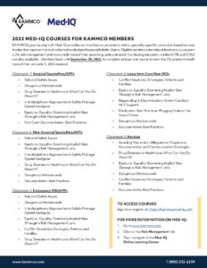 2023 Med-IQ Course List for KAMMCO Members