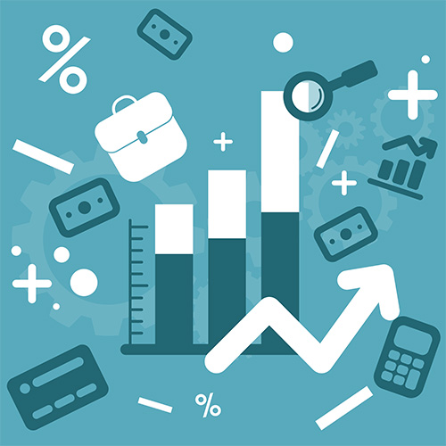 chaotic math symbols representing social inflation