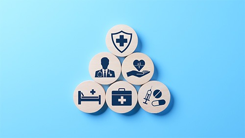 supporting healthcare professionals pyramid